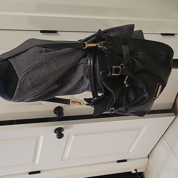 BURBERRY Belted housecheck Leather 2 way bag - Picture 11 of 17